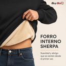 BUZO TÉRMICO CON FORRO SHERPA — COMPRÁ 1 Y LLEVATE 2
