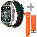 Reloj Smartwatch Tipo Militar Gris