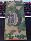 Reloj Smartwatch Tipo Militar Gris