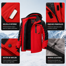 Chaqueta Térmica Impermeable con Forro Polar