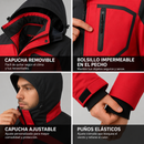 Chaqueta Térmica Impermeable con Forro Polar