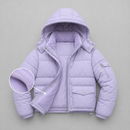 Campera Moderna con Capucha e Interior con Piel