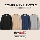 BUZO TÉRMICO CON FORRO SHERPA — COMPRÁ 1 Y LLEVATE 2