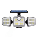 Reflector Led Solar Con 3 Cabezales 800W