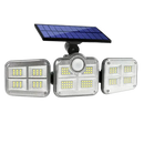 Reflector Led Solar Con 3 Cabezales 800W