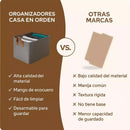 Organizador de Ropa Plegable con Asa Reforzada