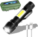 kit de Herramientas con Linterna y Cargador